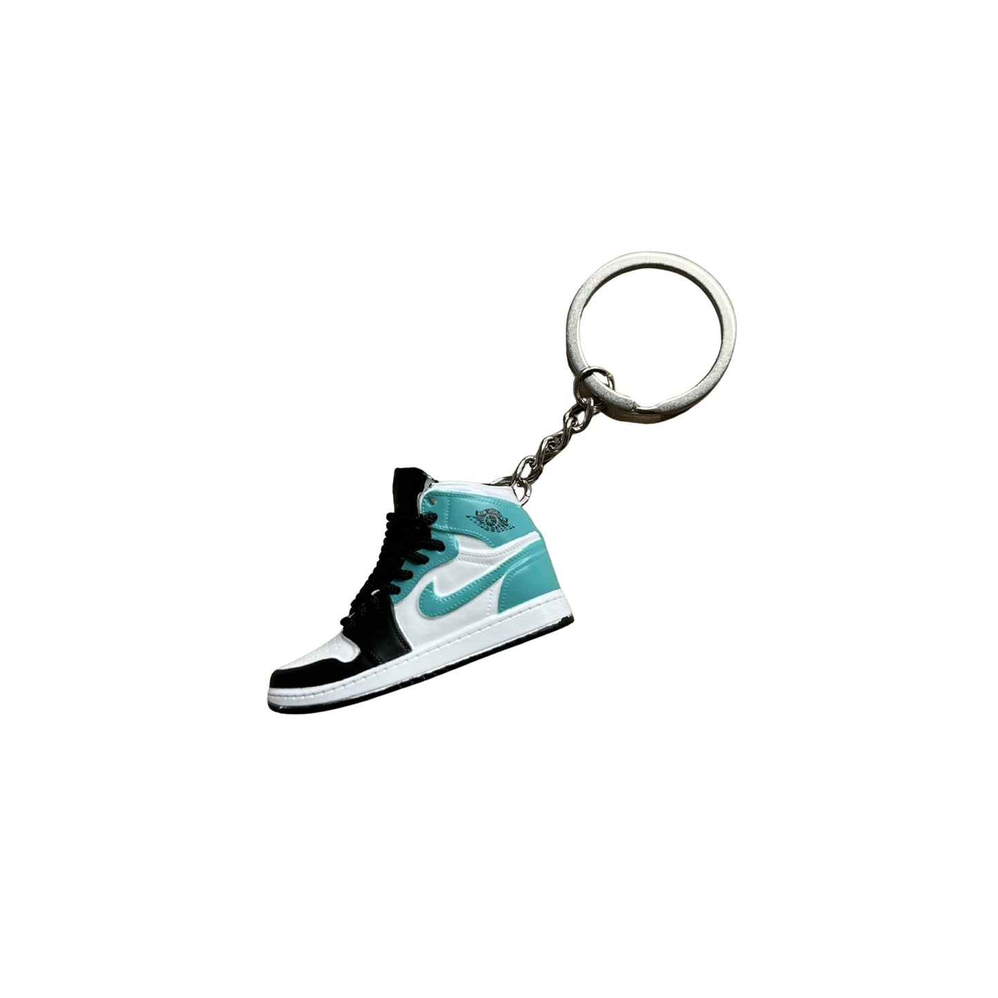 Kľúčenka - Jordan 1 High Off-White UNC white lace