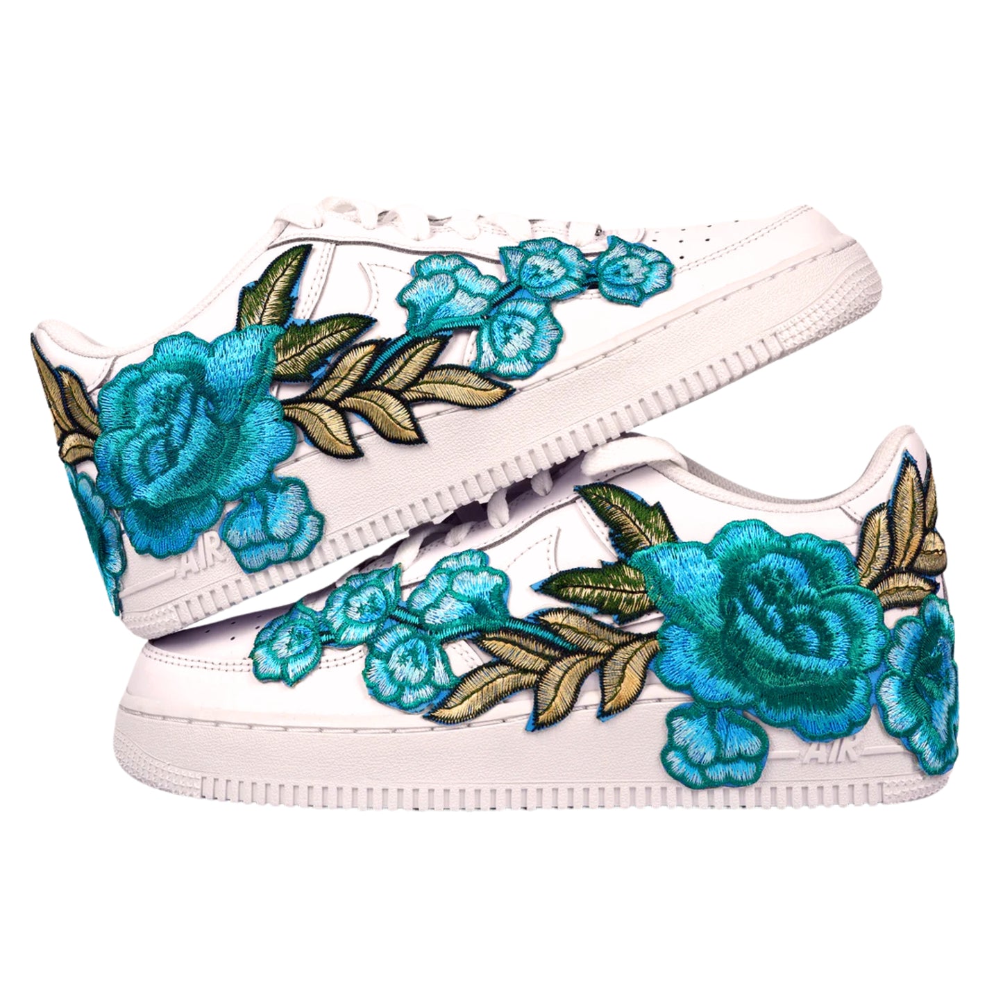 Air Force 1 Low Custom Rose Triple White - SMARAGD