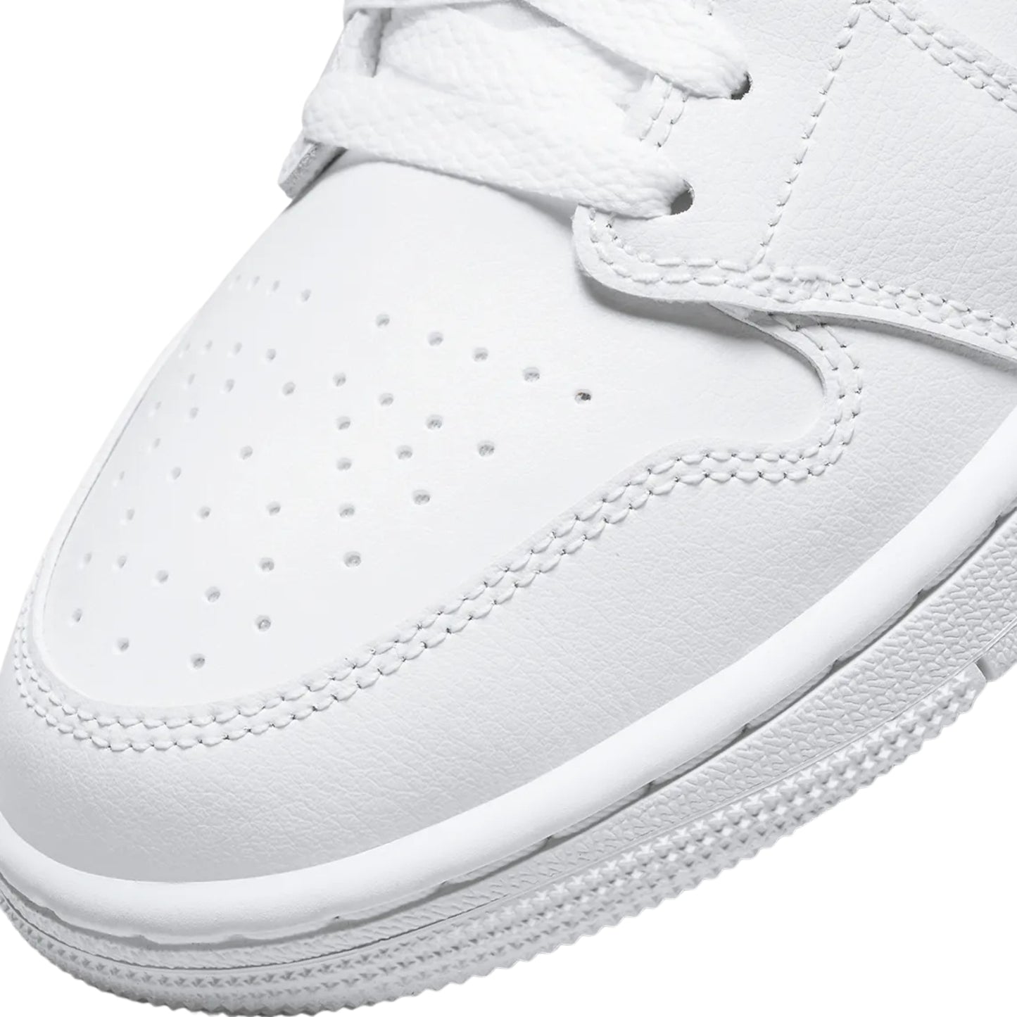 Jordan 1 Mid Triple White (2022)