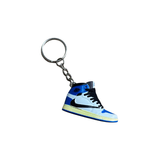 Kľúčenka - Jordan 1 High Travis Scott Fragment Black Lace