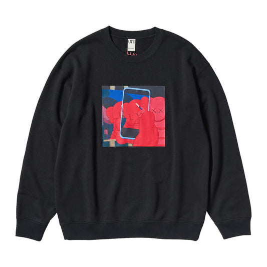 KAWS x Uniqlo Warhol Graphic 476119 Sweatshirt Black