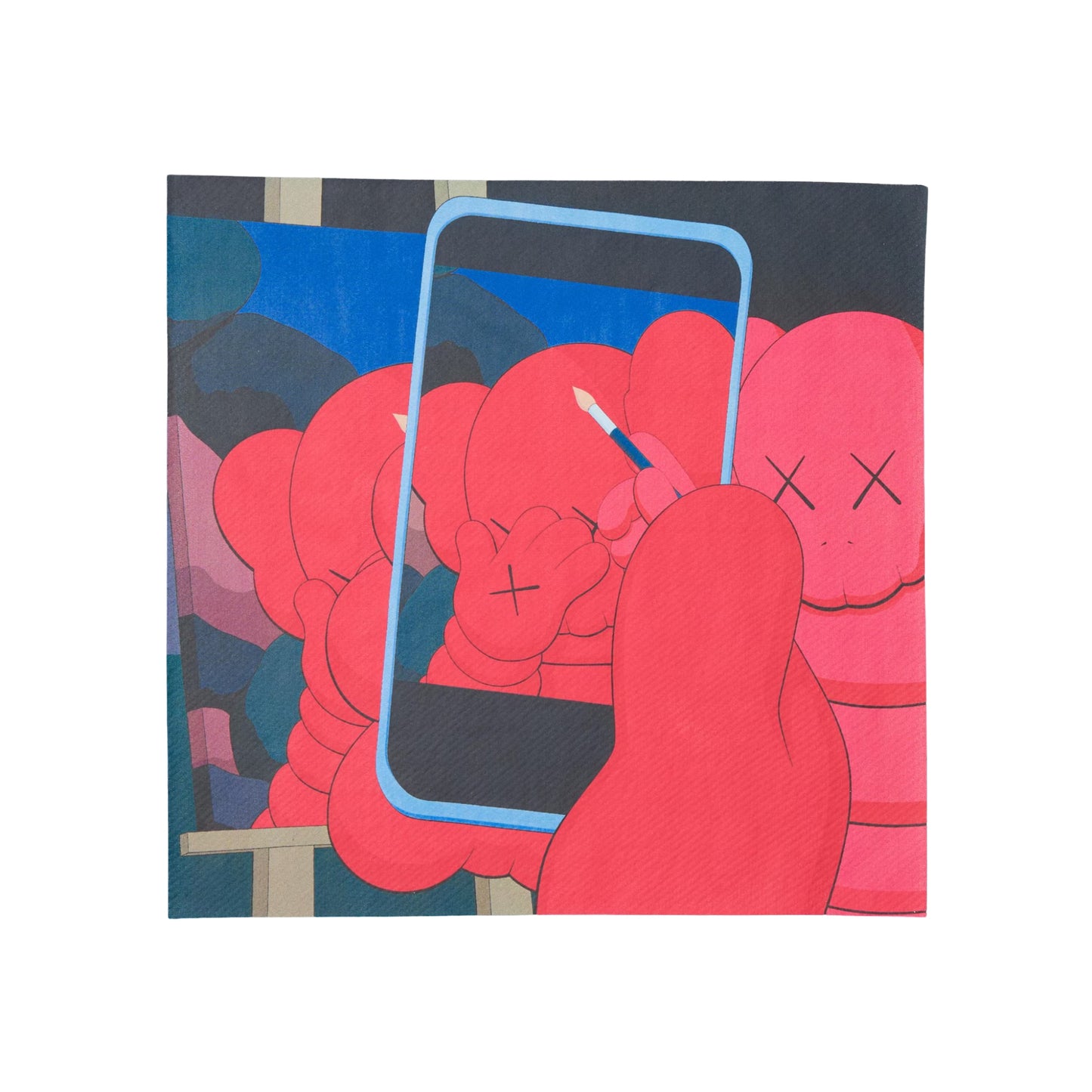 KAWS x Uniqlo Warhol Graphic 476119 Sweatshirt Black