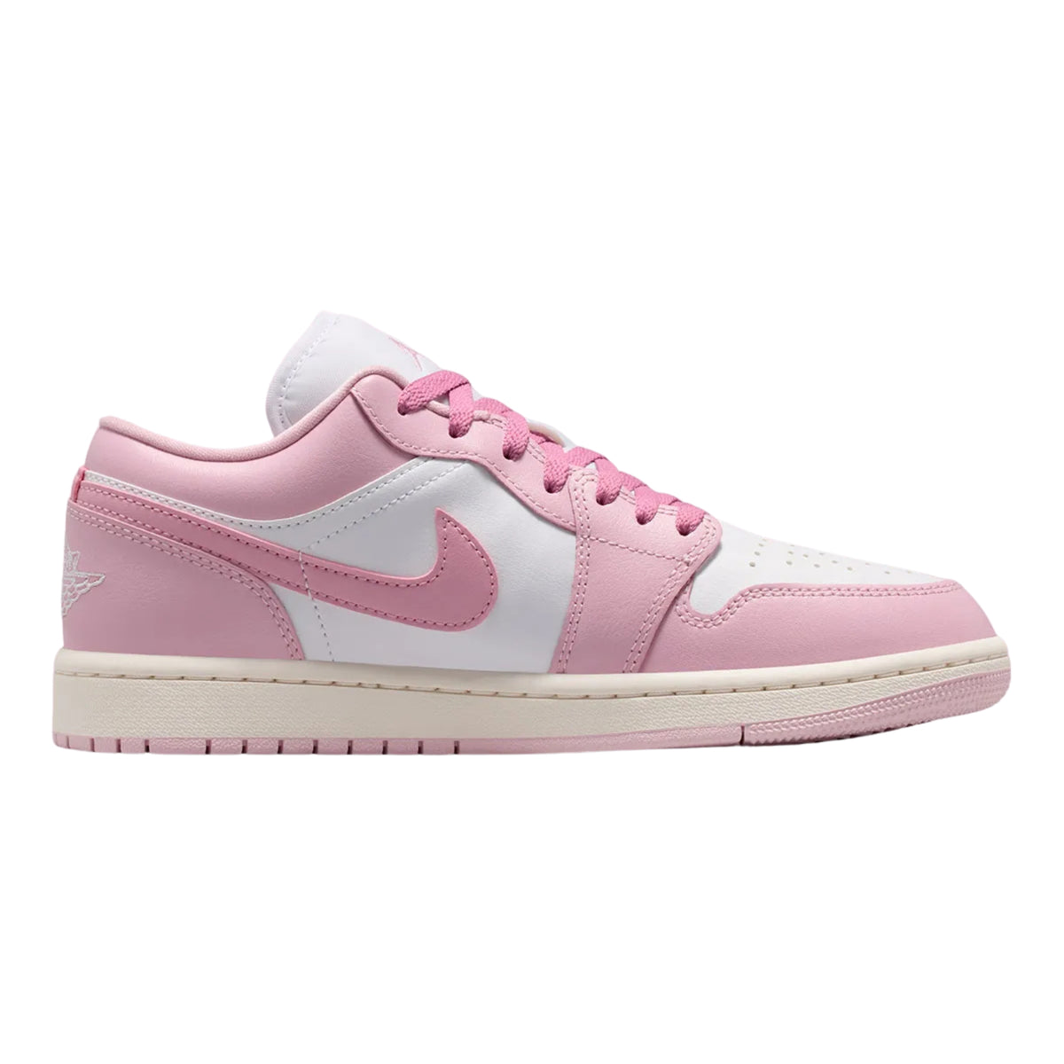Jordan 1 Low Iced Carmine White