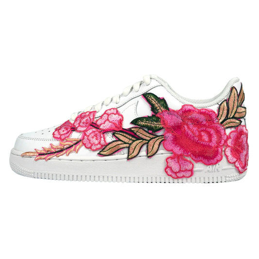 Air Force 1 Low Custom Rose Triple White - PINK