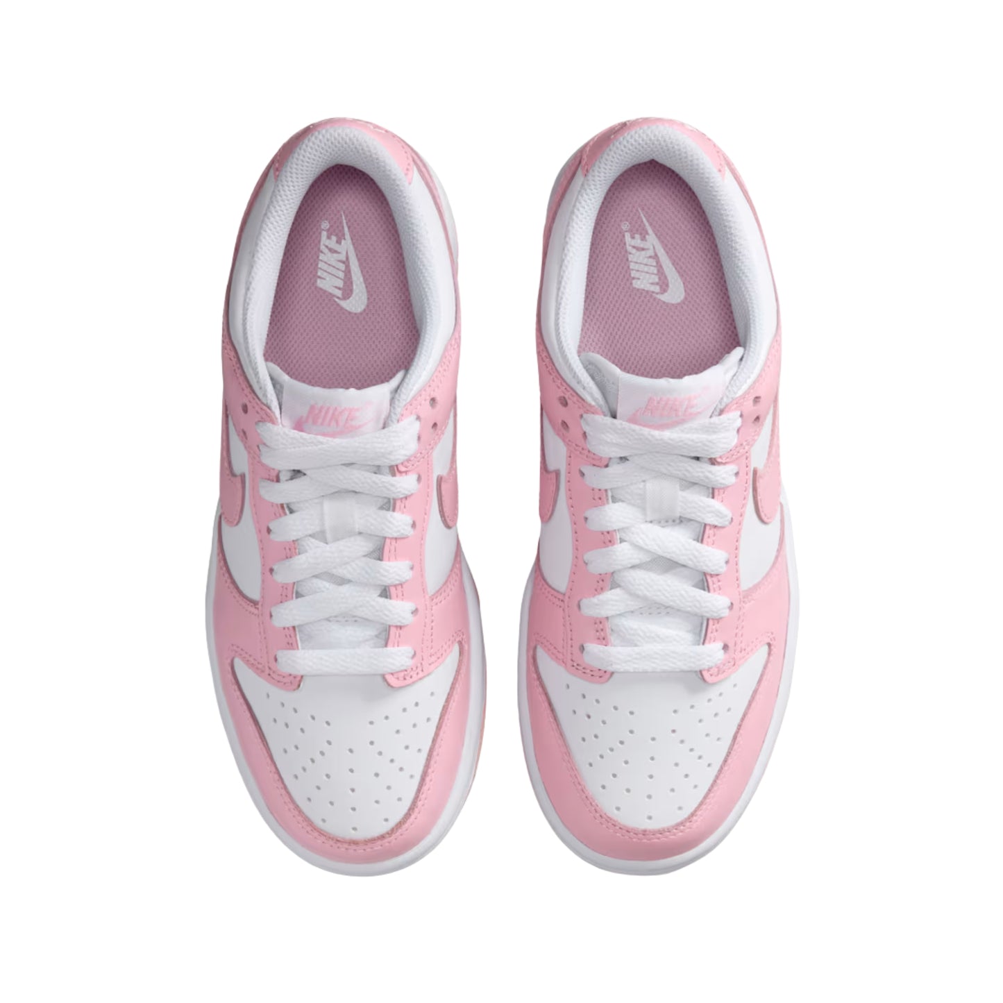 Nike Dunk Low White Medium Soft Pink (GS)