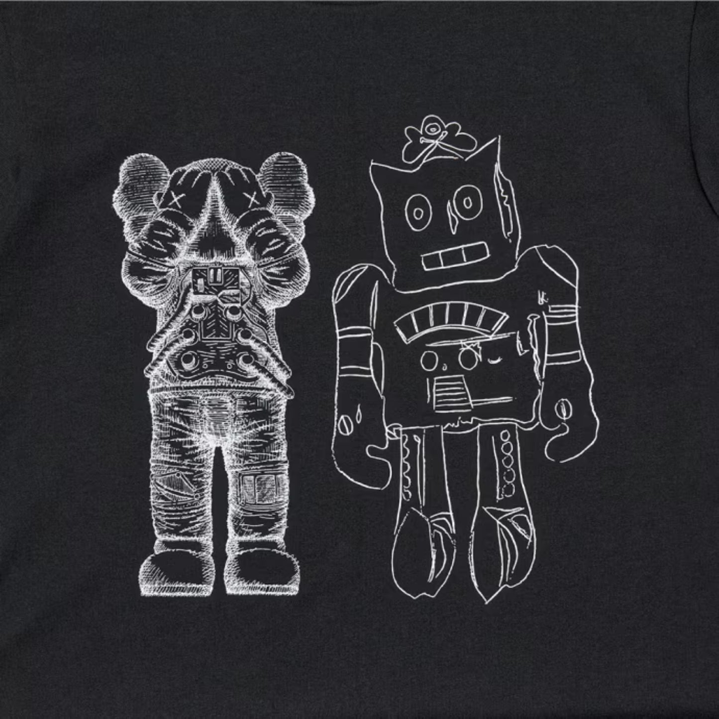 KAWS x Uniqlo Warhol UT Graphic 476351 T-shirt Black