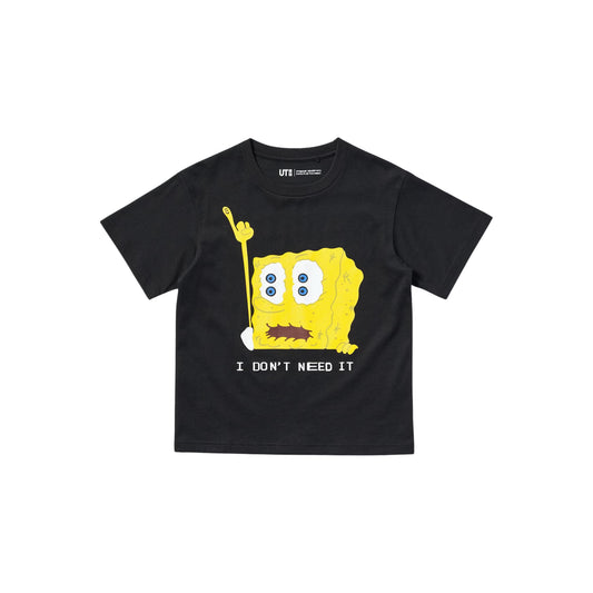 Uniqlo x CPFM Spongebob Squarepants UT Graphic T-Shirt Black (KIDS)