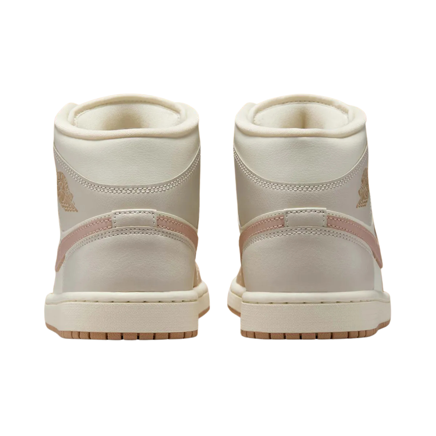 Jordan 1 Mid Tan Toe