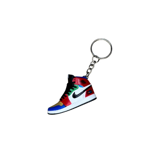 Kľúčenka - Jordan 1 High Multicolor