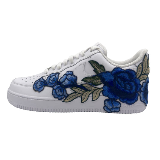 Air Force 1 Low Custom Rose Triple White - BLUE