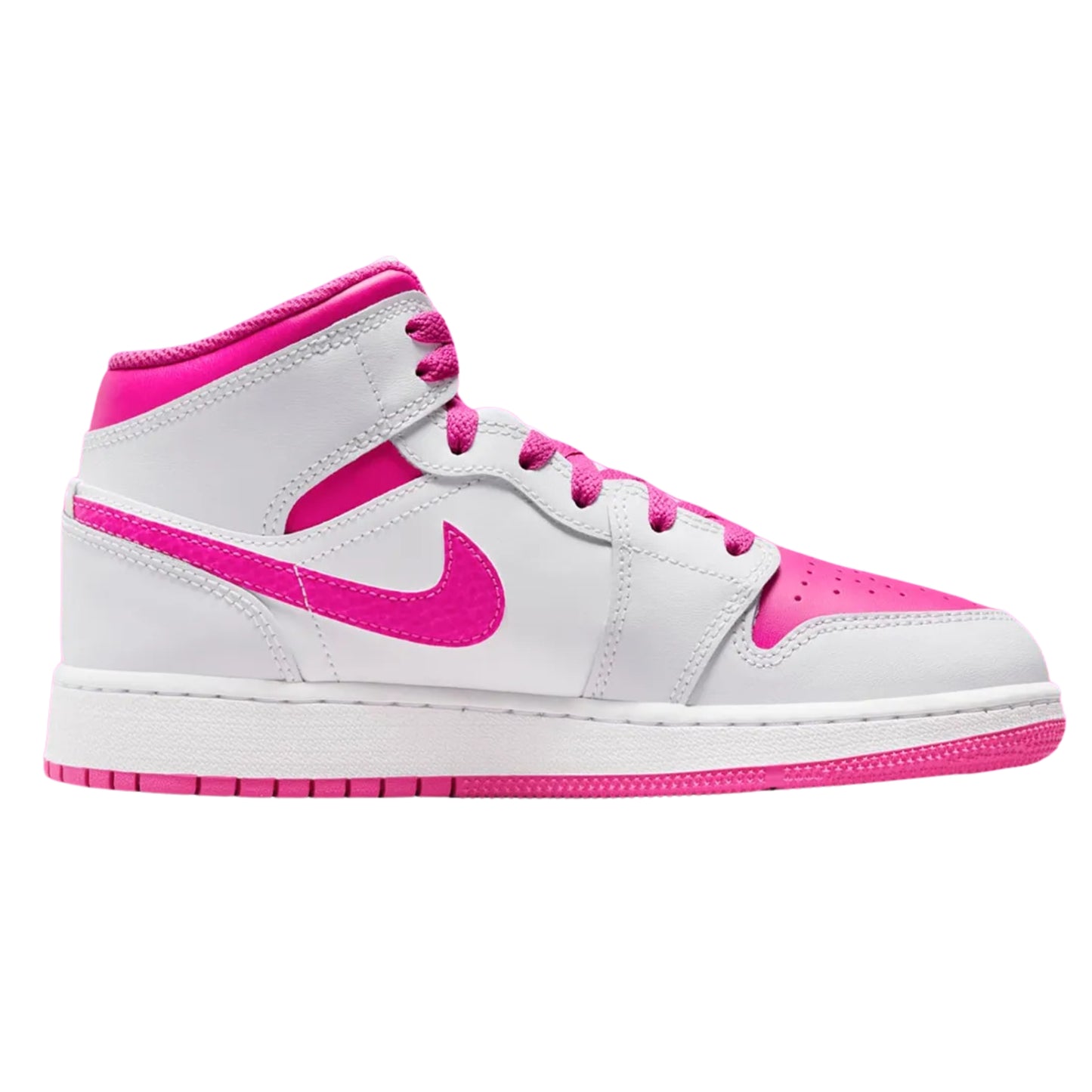 Jordan 1 Mid Fire Pink (GS)