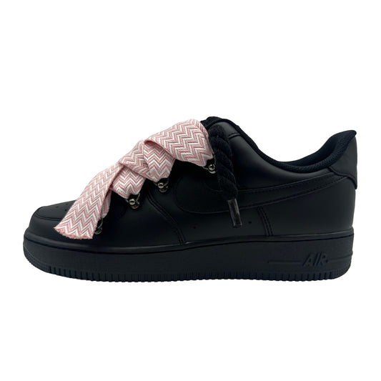 Nike Air Force 1 Low Black Lanvin Rope / Pink