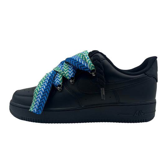Nike Air Force 1 Low Black Lanvin Rope / Blue