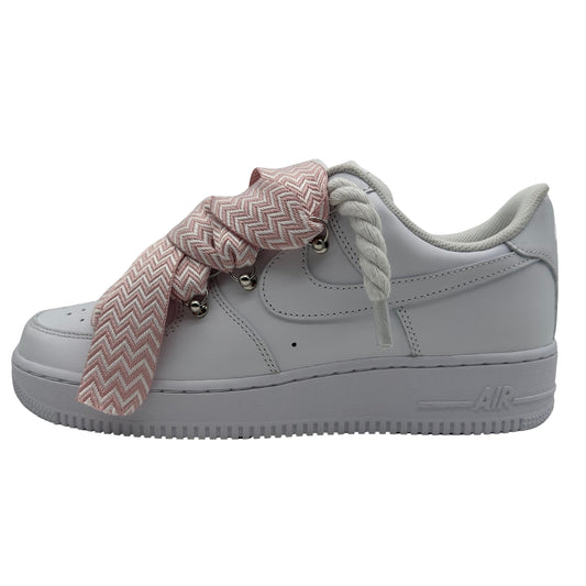 Nike Air Force 1 Low White Lanvin Rope / Pink