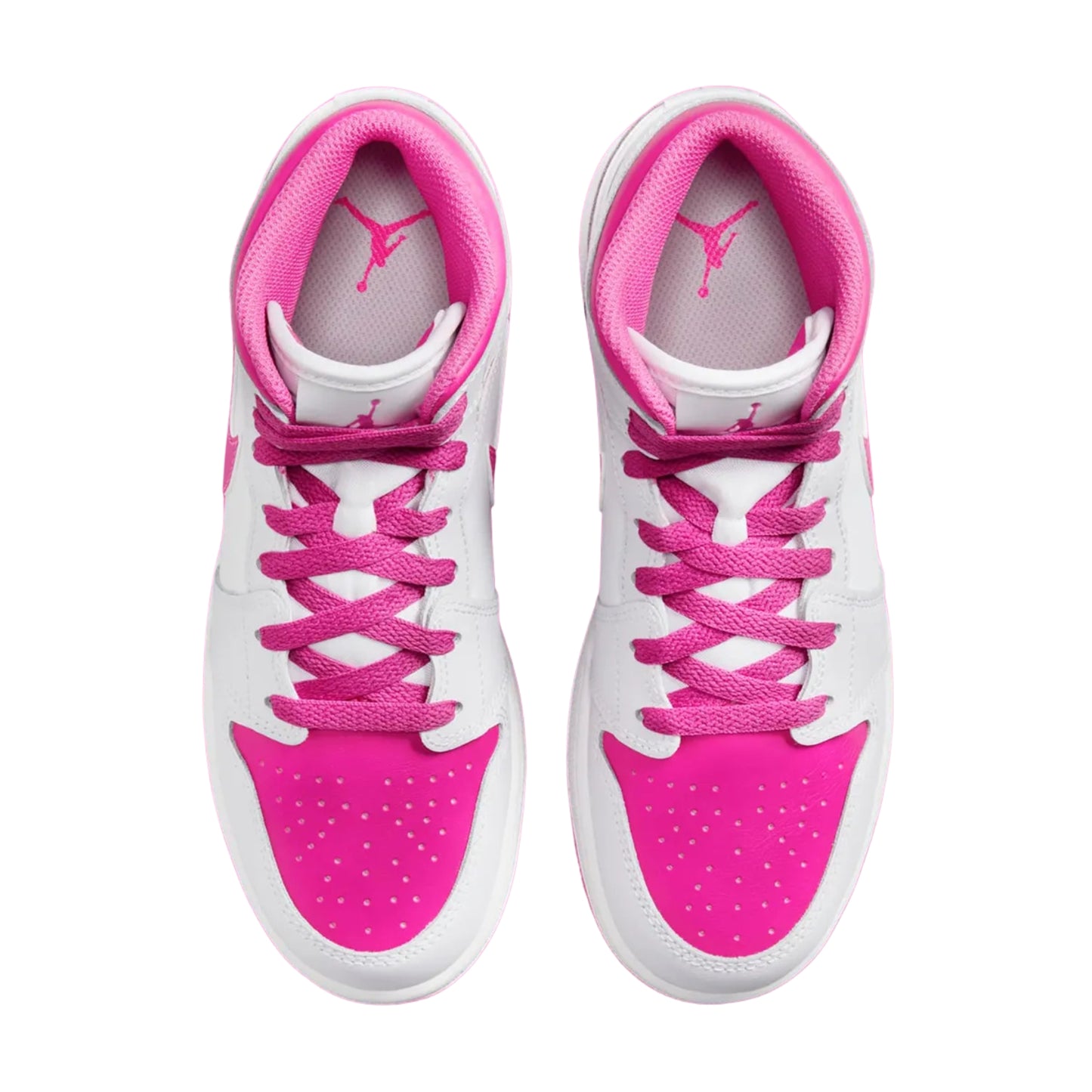Jordan 1 Mid Fire Pink (GS)