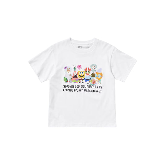 Uniqlo x CPFM Spongebob Squarepants UT Graphic T-Shirt White (KIDS)