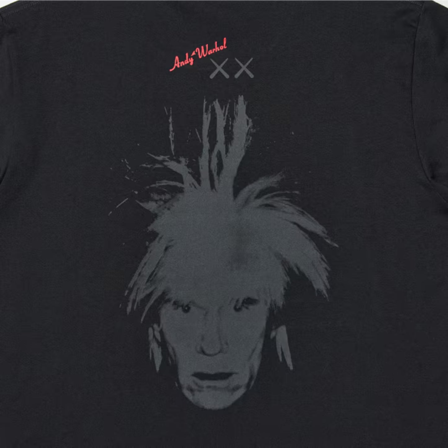 KAWS x Uniqlo Warhol UT Graphic 476352 T-shirt Black