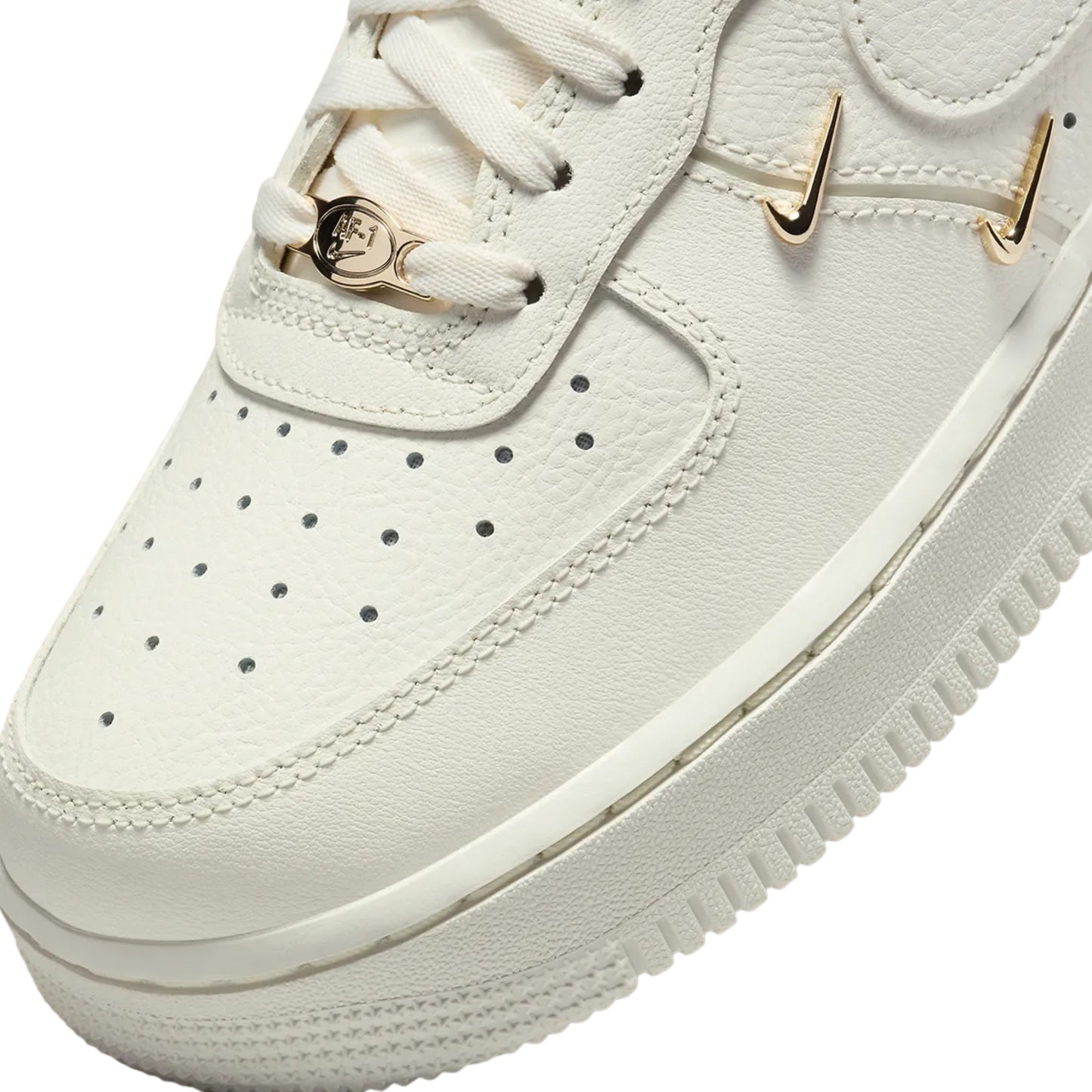 Nike Air Force 1 '07 LX CN Sail Gold Mini Swooshes