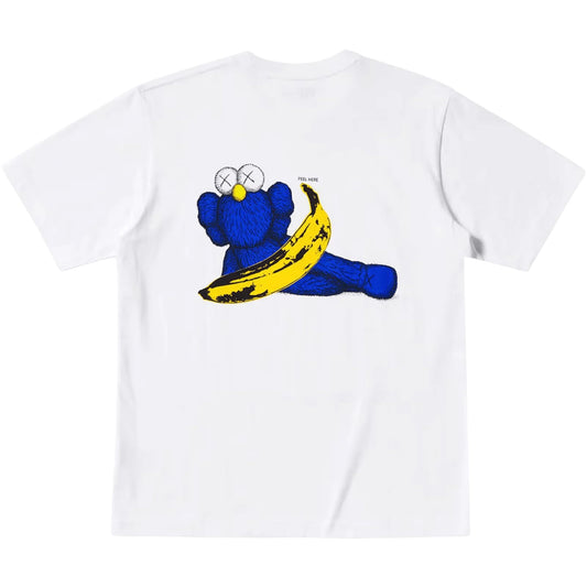KAWS x Uniqlo Warhol UT Graphic 471321 T-shirt White