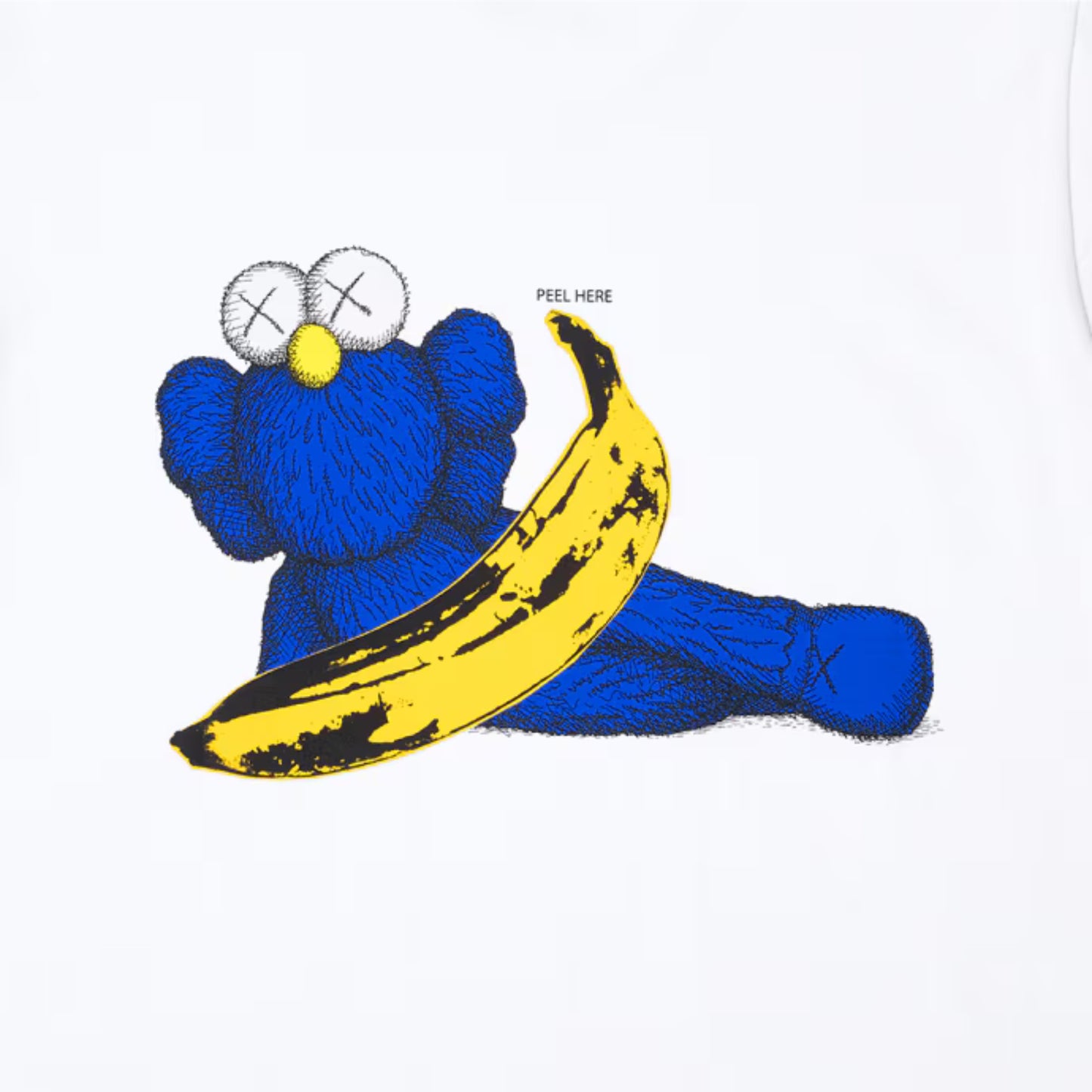 KAWS x Uniqlo Warhol UT Graphic 471321 T-shirt White