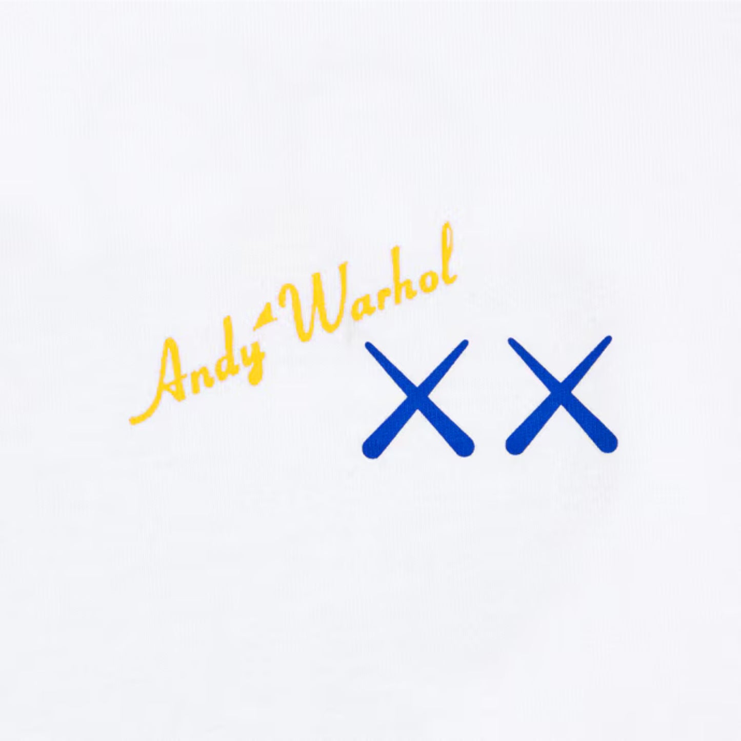 KAWS x Uniqlo Warhol UT Graphic 471321 T-shirt White