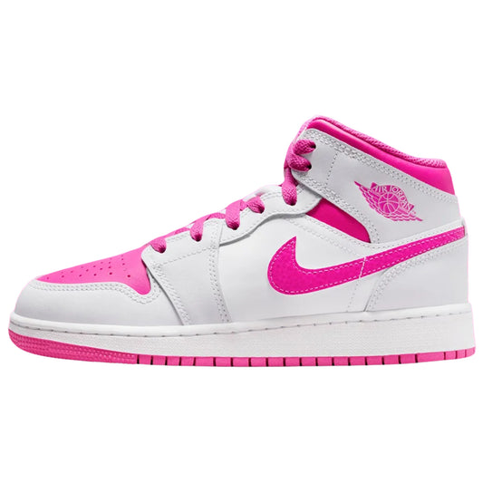 Jordan 1 Mid Fire Pink (GS)