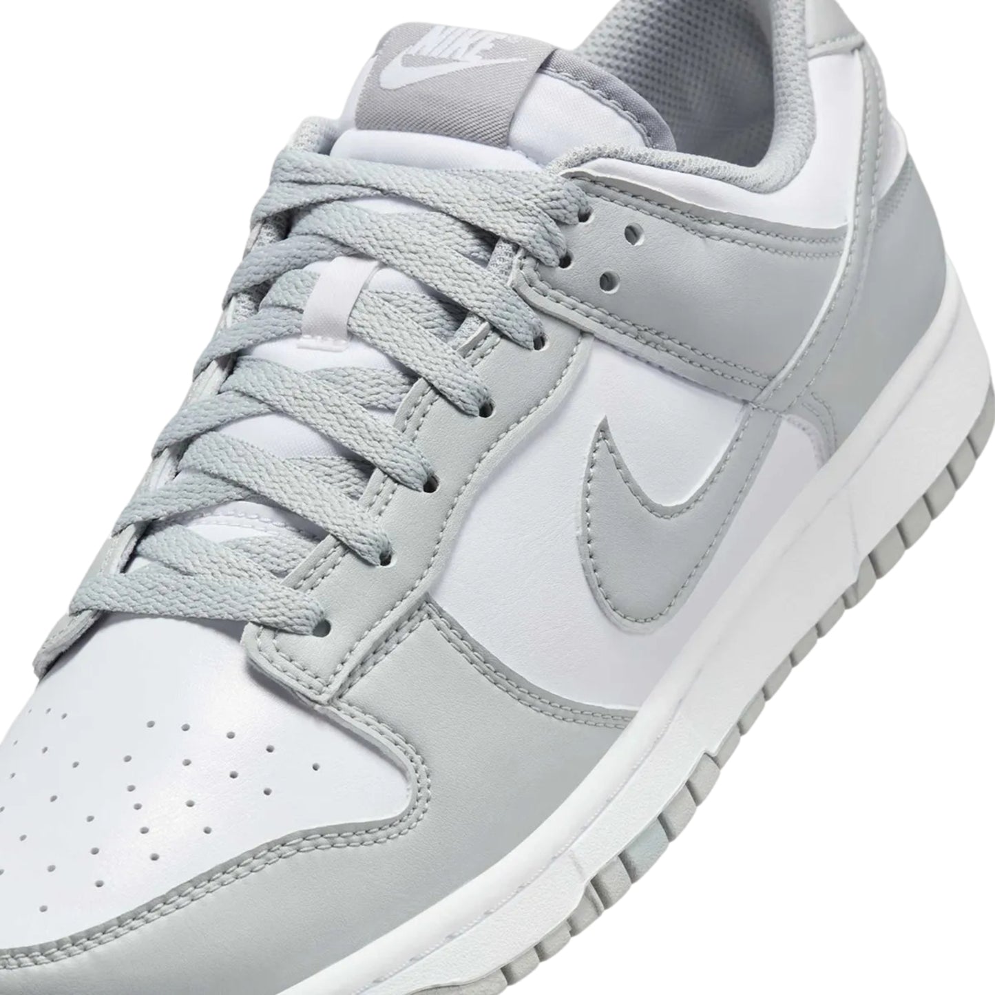 Dunk Low White Light Smoke Grey