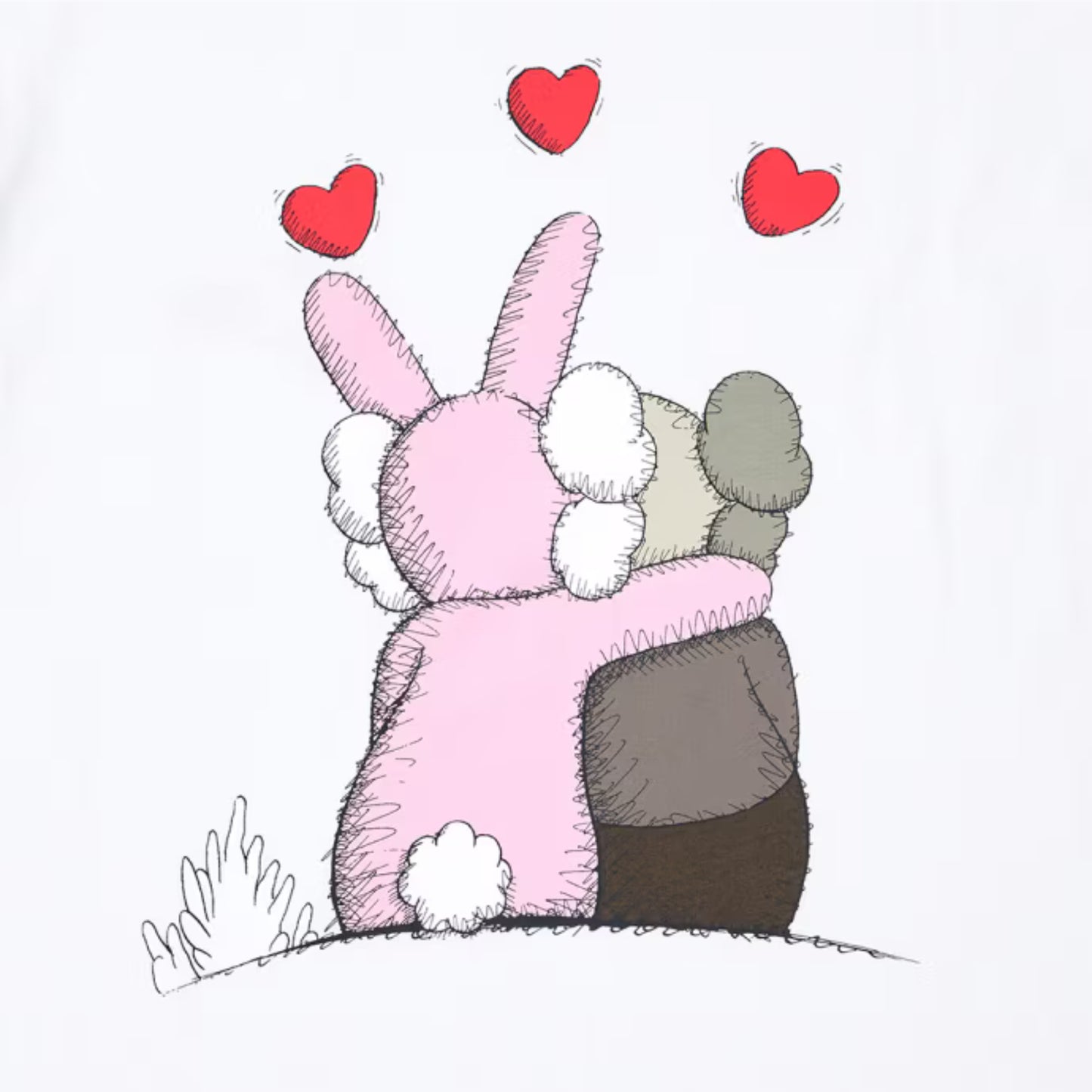 KAWS x Uniqlo Warhol UT Graphic 476350 T-shirt White