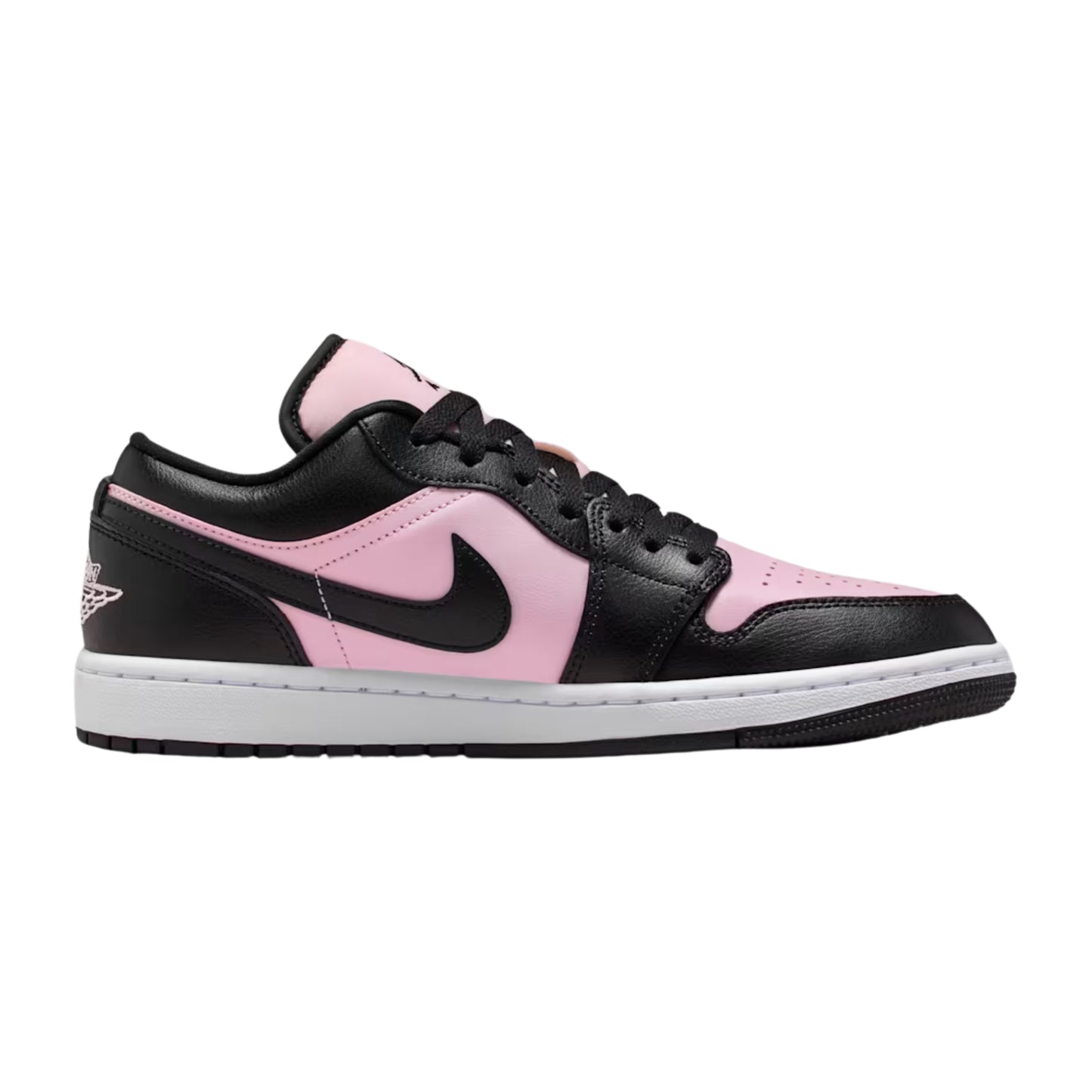 Jordan 1 Low Pink Foam Black